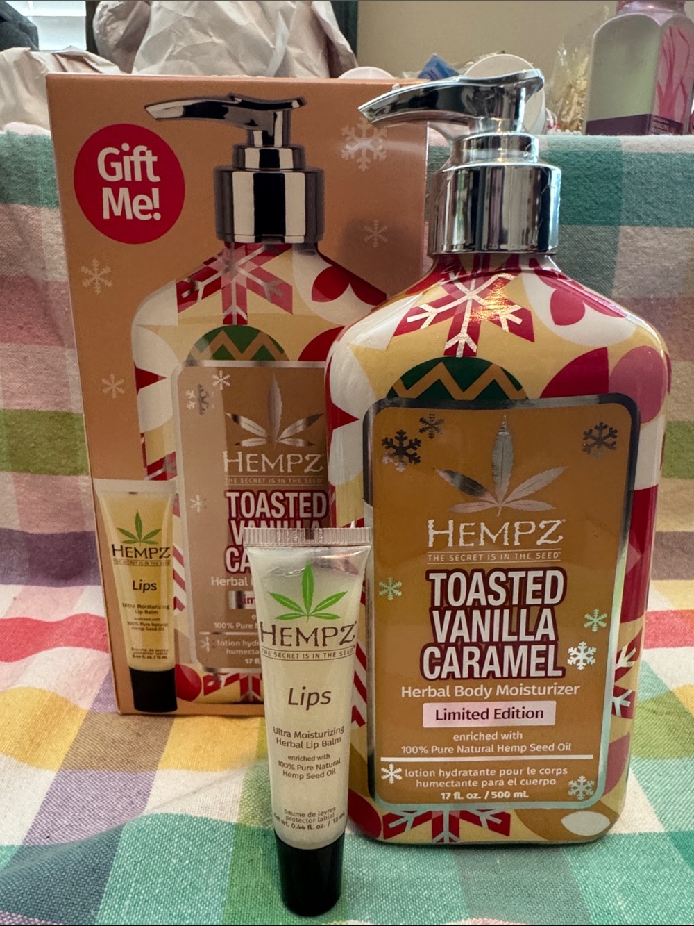 Limited Edition Toasted Vanilla Caramel body moisturizer